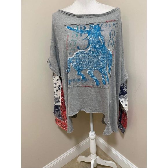 Free People Rodeo Tee Size L - Picture 3 of 7